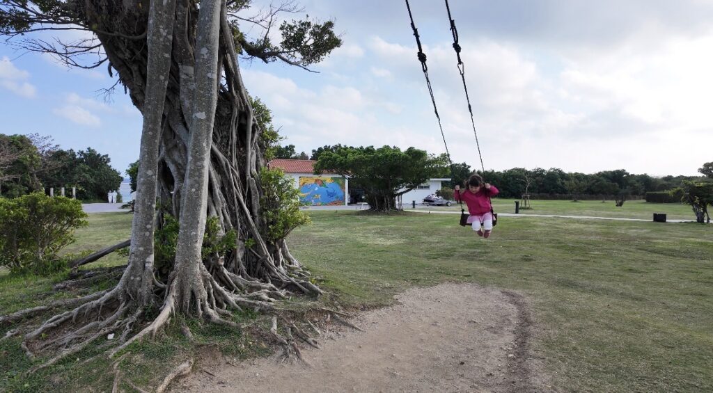 ANAインターコンチネンタル石垣リゾートの大きなブランコ
