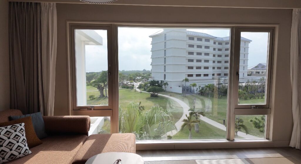 ANAインターコンチネンタル石垣リゾートのコーラルウィングからの眺め