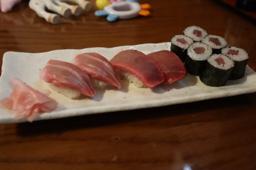 石垣島にあるひとしのまぐろメニュー