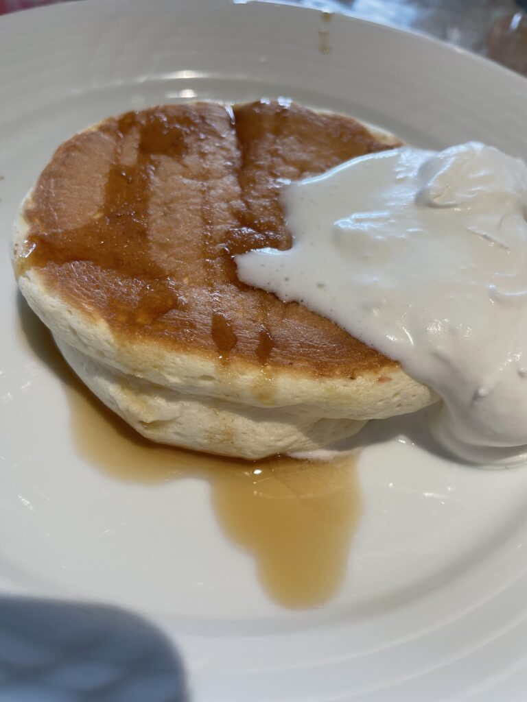 ルネッサンスリゾートオキナワのフォーシーズンズのパンケーキ