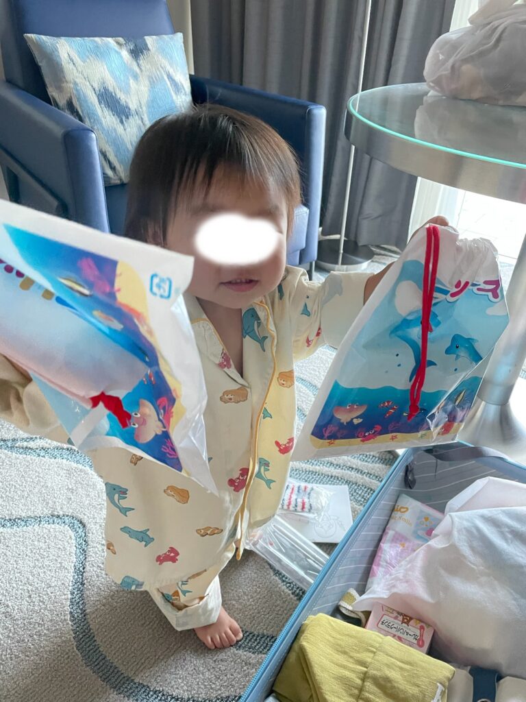 ルネッサンスリゾートオキナワの子供用アメニティ