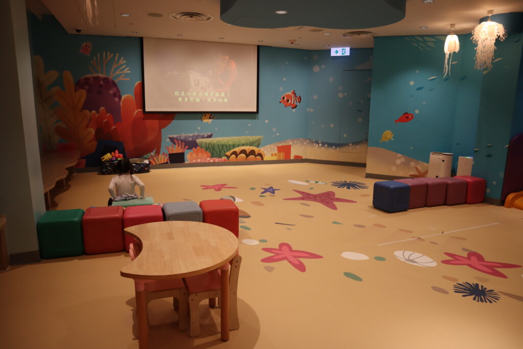 香港ディズニーエクスプローラーズロッジのニモレクリエーションリーフ