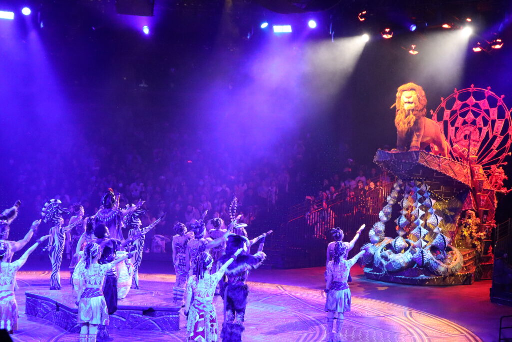 香港ディズニーのライオンキング