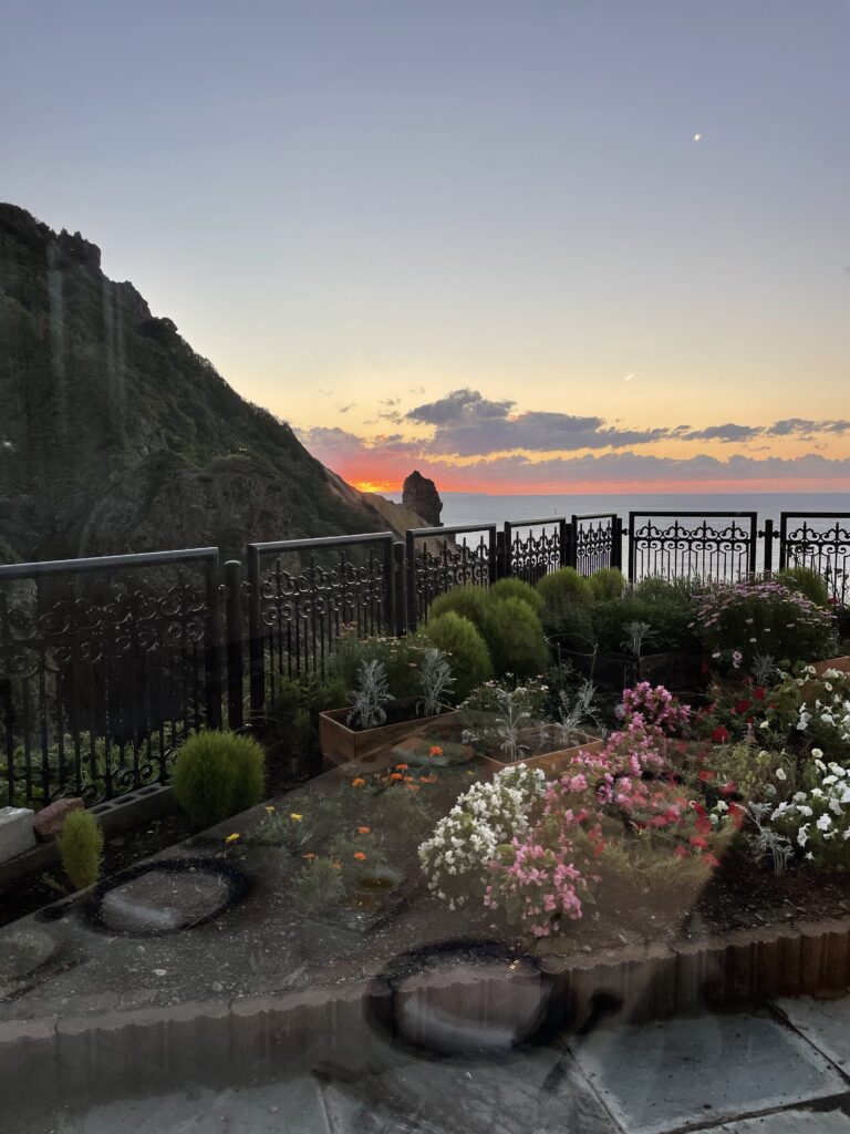 ホテルノイシュロス小樽のレストランからの眺め