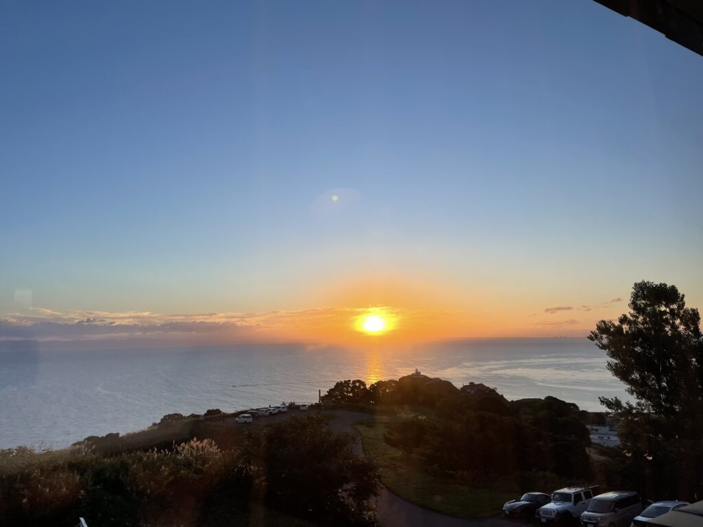 ホテルノイシュロス小樽の朝日